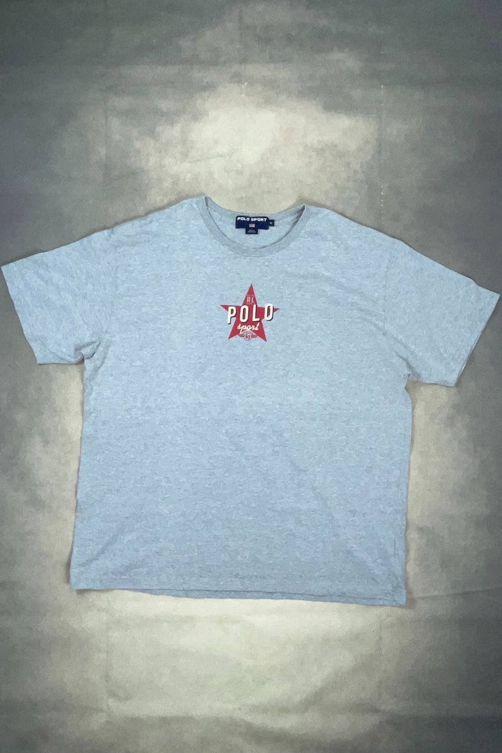 Polo Ralph Lauren × Ralph Lauren Sport × Vintage OG 90s Polo Sport Ralph Lauren “POLO 67” Star Tee | XL Size US XL / EU 56 / 4 - 5 Thumbnail