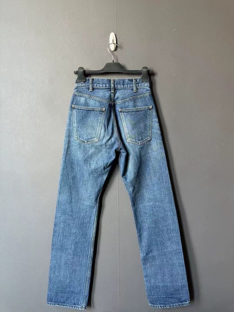 Celine Celine Chain Detail Denim Pants Size 26 Size US 26 / EU 42 - 2 Thumbnail
