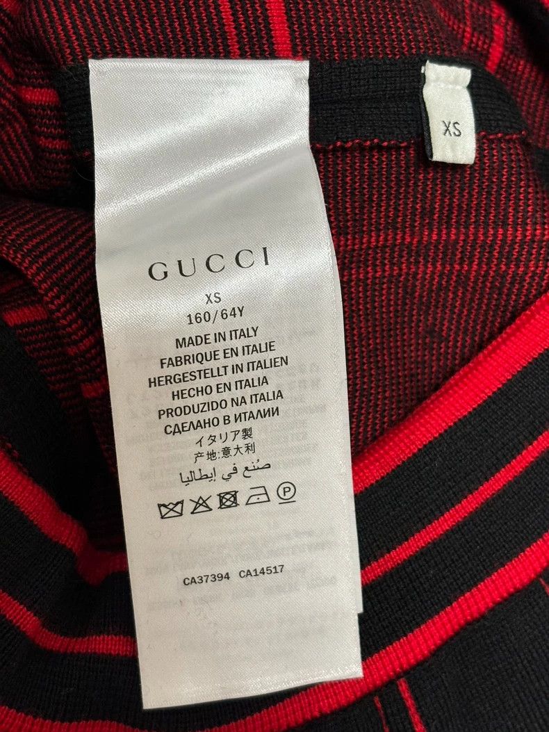 Gucci Gucci Size XS Horse buckle series plaid wool trousers 2503- Size 29" - 9 Thumbnail