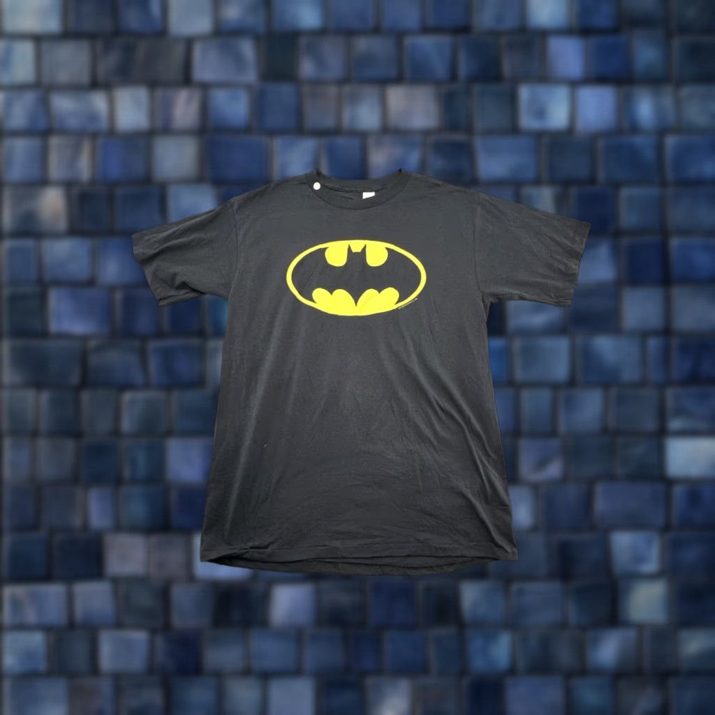 DC Comics VINTAGE Batman T Shirt License 1964 Single Stitch 90’s Black XXL New Mens Size US XXL / EU 58 / 5 - 1 Thumbnail