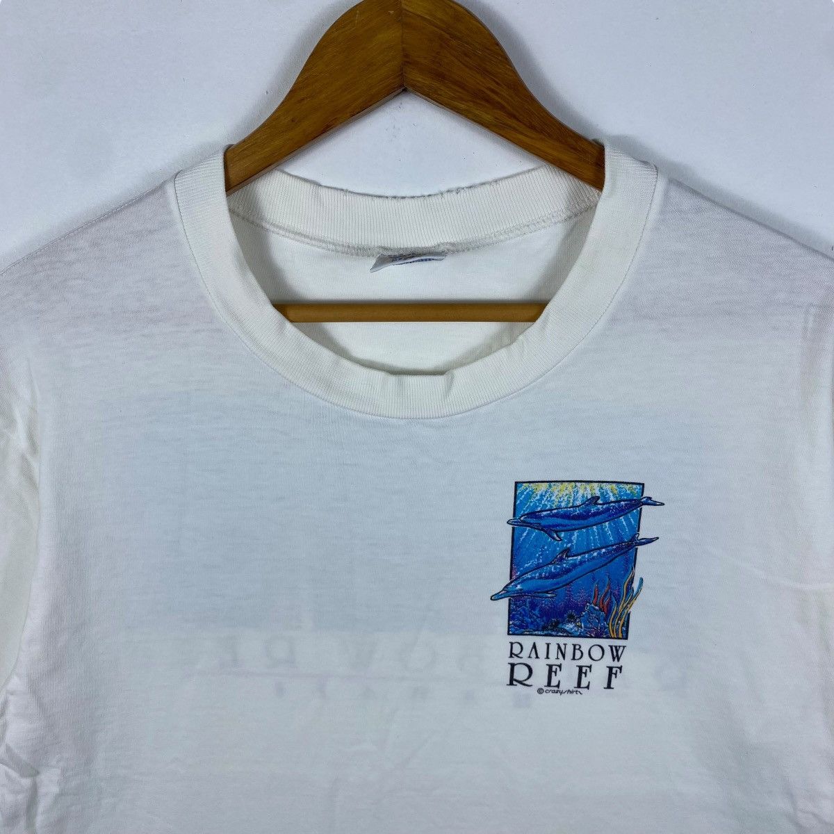 Vintage Vintage 90's Crazy Shirts RAINBOW REEF HAWAII Graphic Size US M / EU 48-50 / 2 - 5 Thumbnail