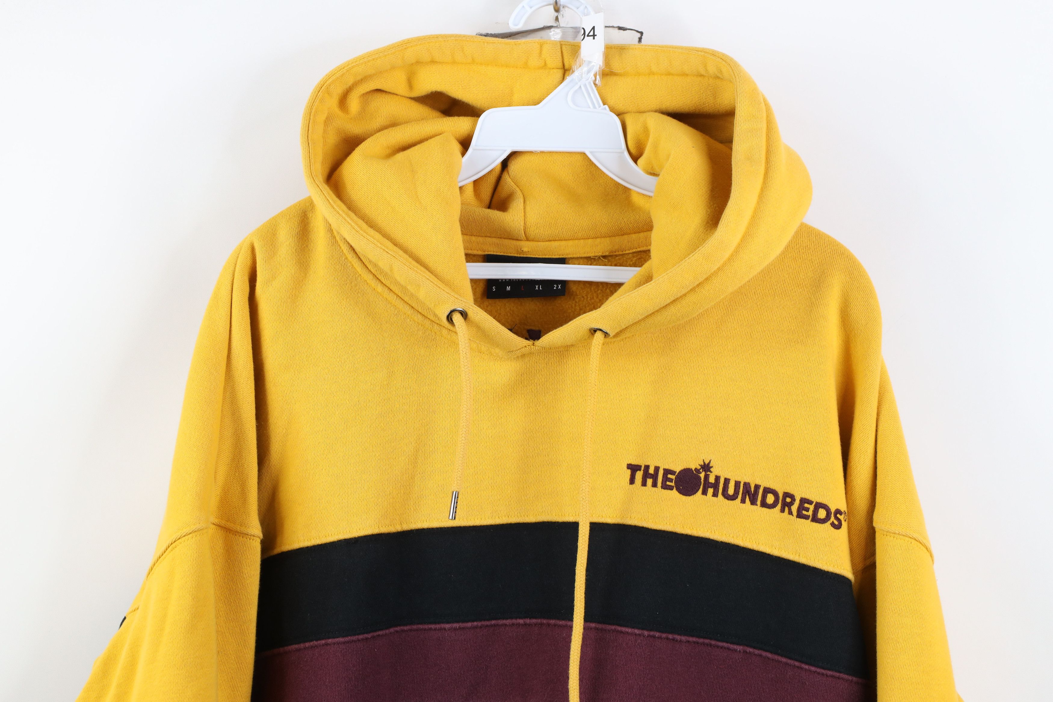 Vintage Vintage Y2K The Hundreds Heavyweight Hoodie Sweatshirt Size US L / EU 52-54 / 3 - 2 Thumbnail