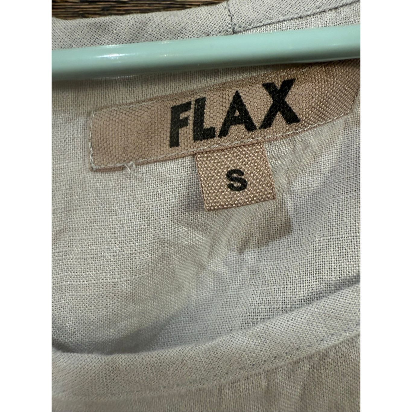FLAX Flax NWOT linen sleeveless grey top size small Size S / US 4 / IT 40 - 4 Thumbnail