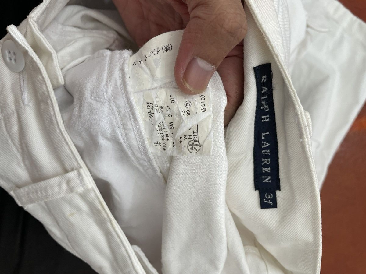 Polo Ralph Lauren White Cargo Pants Utility