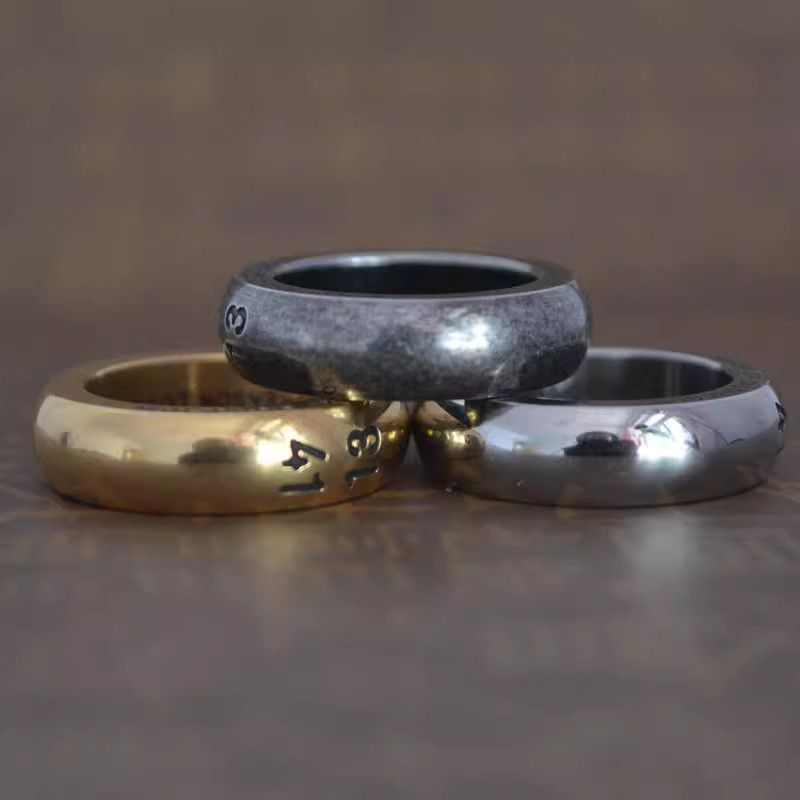 Jewelry New Trend Jewelry Rings Open Size Chrome Ring (Size 7-13) Size ONE SIZE - 1 Thumbnail