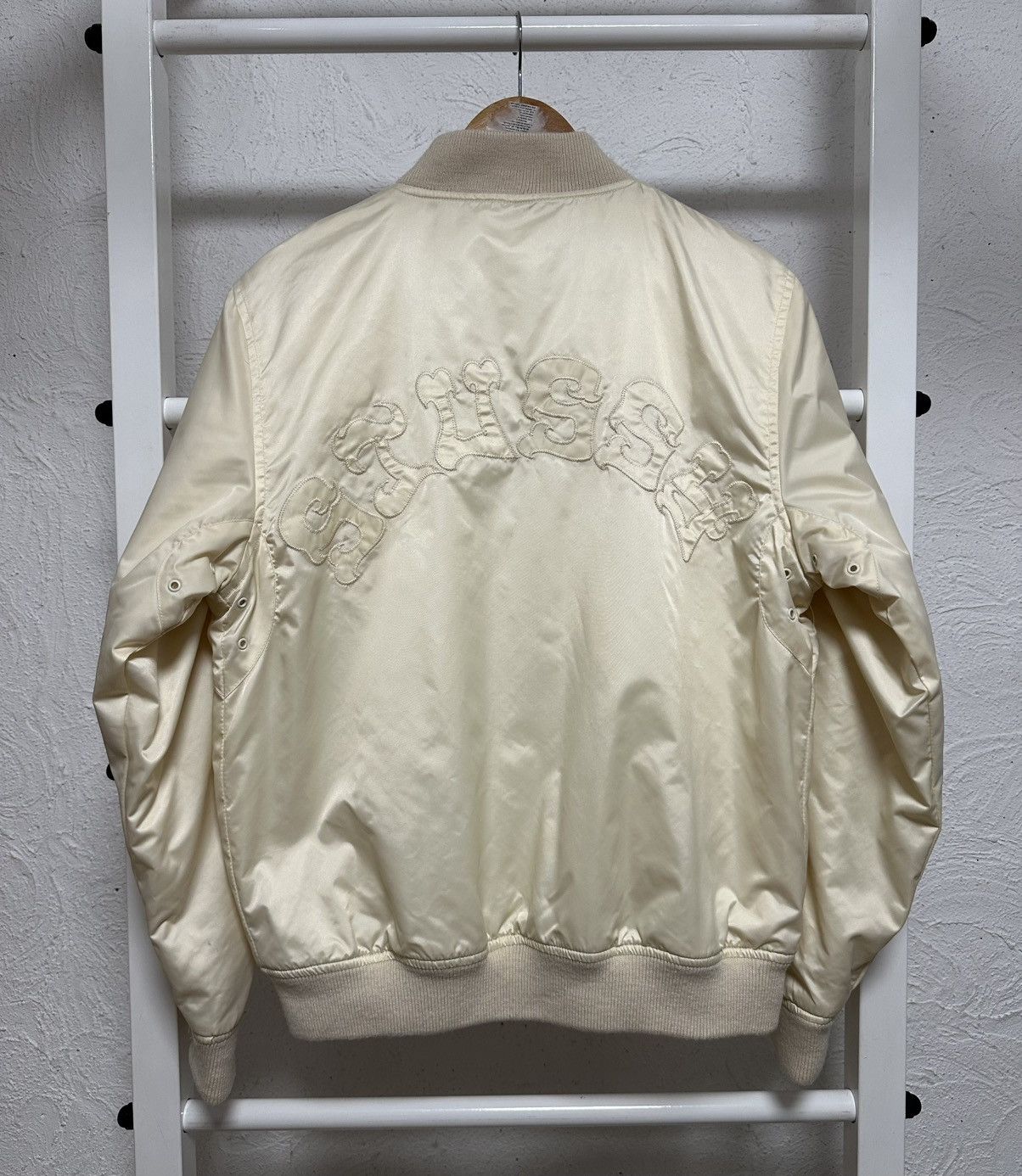 Stussy Vintage Stussy Bomber Jacket Men’s Size S Big Logo Size US S / EU 44-46 / 1 - 7 Thumbnail