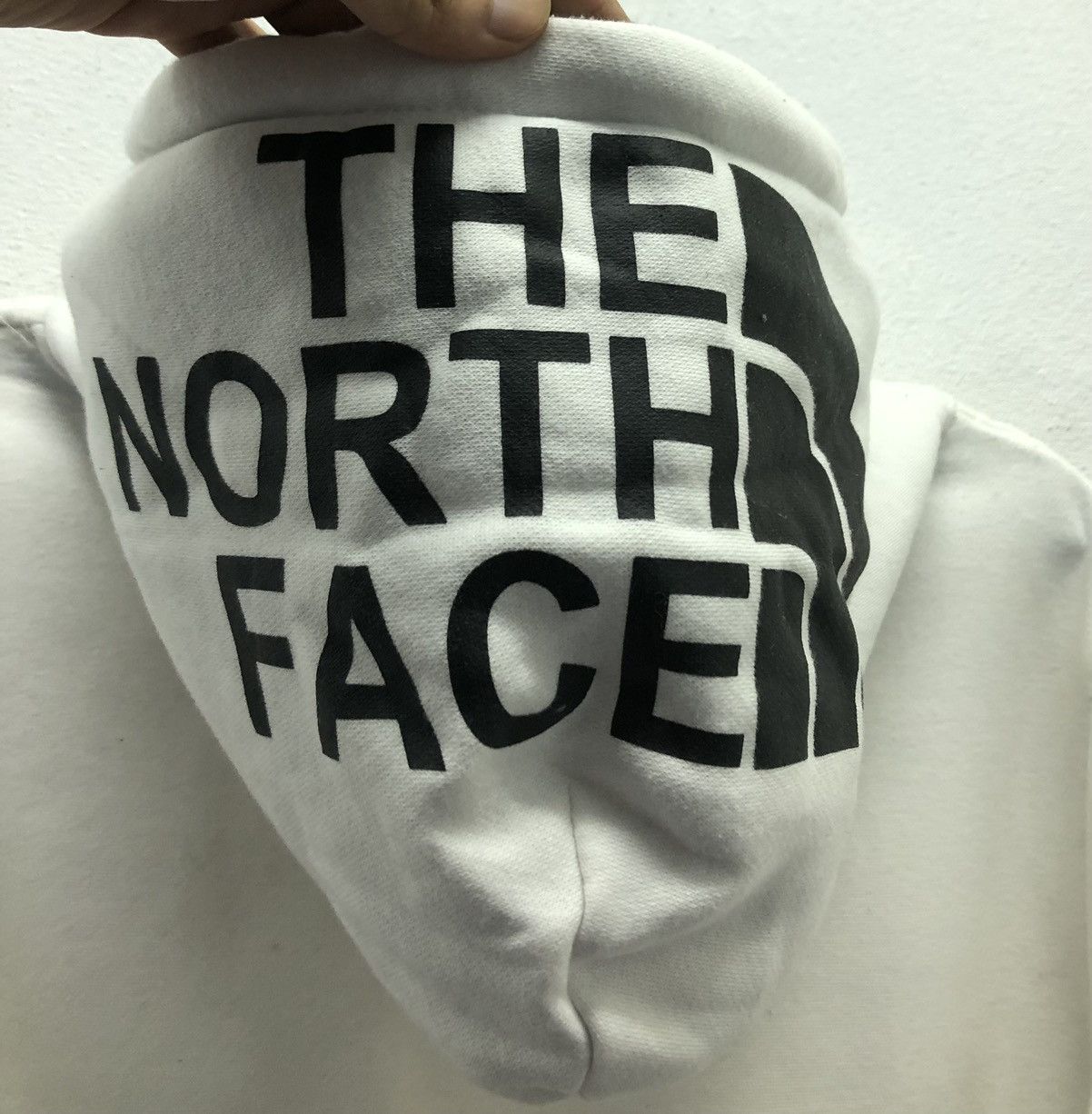 The North Face × Vintage The North Face White Logo Hoodie (Size L) Size US L / EU 52-54 / 3 - 4 Thumbnail
