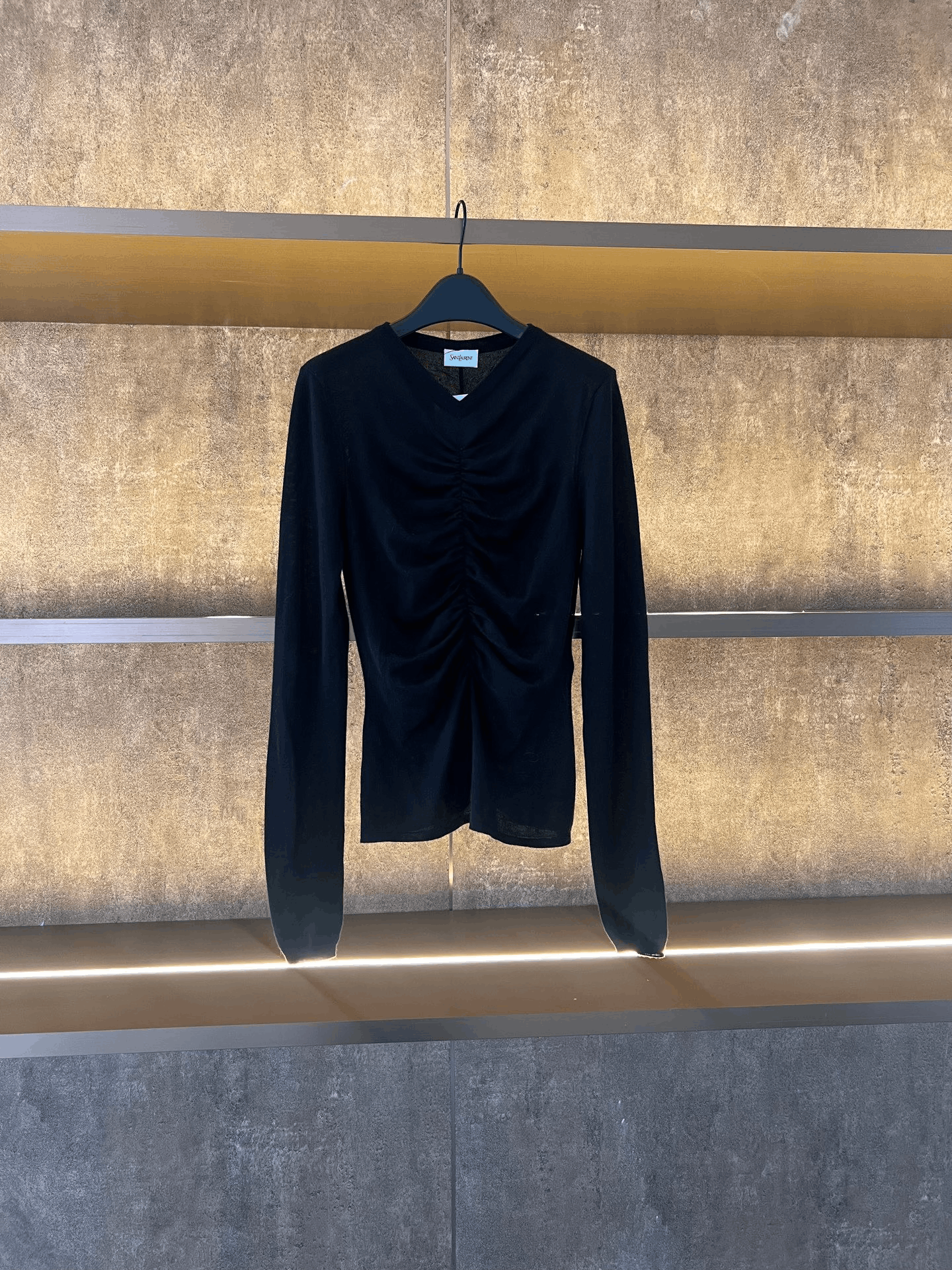 Saint Laurent Paris Slp New Cashmere Blend Base Shirt Size US M / EU 48-50 / 2 - 1 Thumbnail