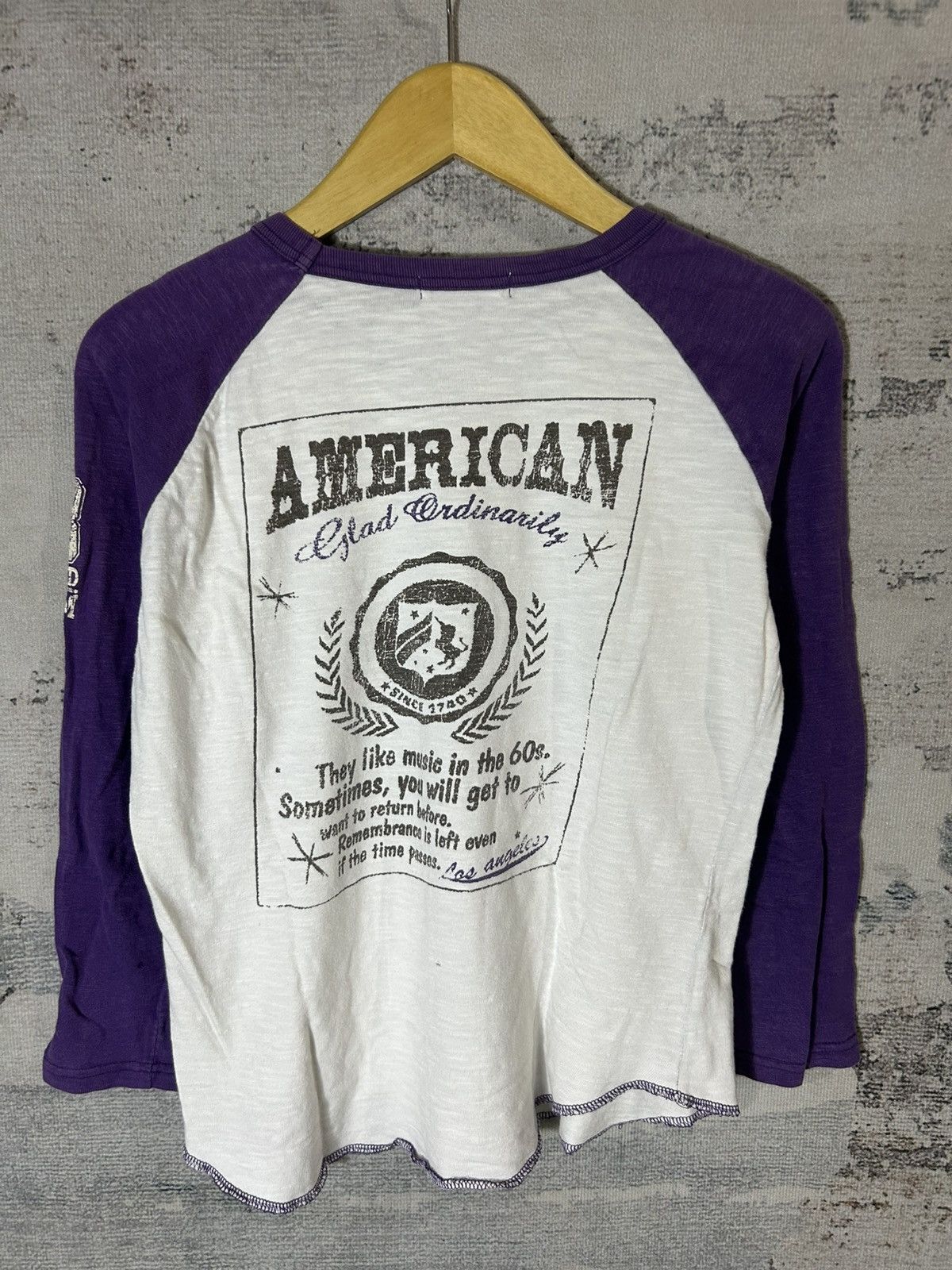 Hysteric Glamour 2000s Clef de sol American Longsleeve Size US M / EU 48-50 / 2 - 2 Thumbnail