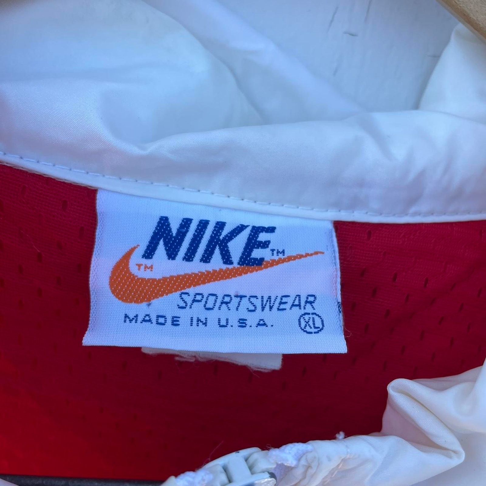 Nike 80s nike windbreaker jacket white Size US L / EU 52-54 / 3 - 2 Thumbnail