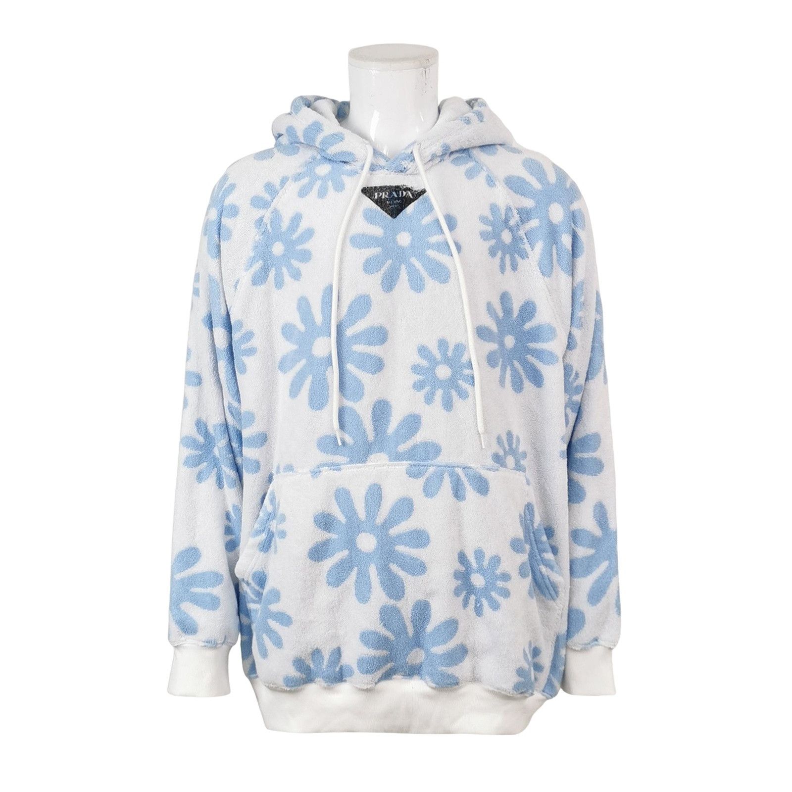 Prada Prada Daisy Floral Logo Hoodie Size L Size US L / EU 52-54 / 3 - 1 Thumbnail