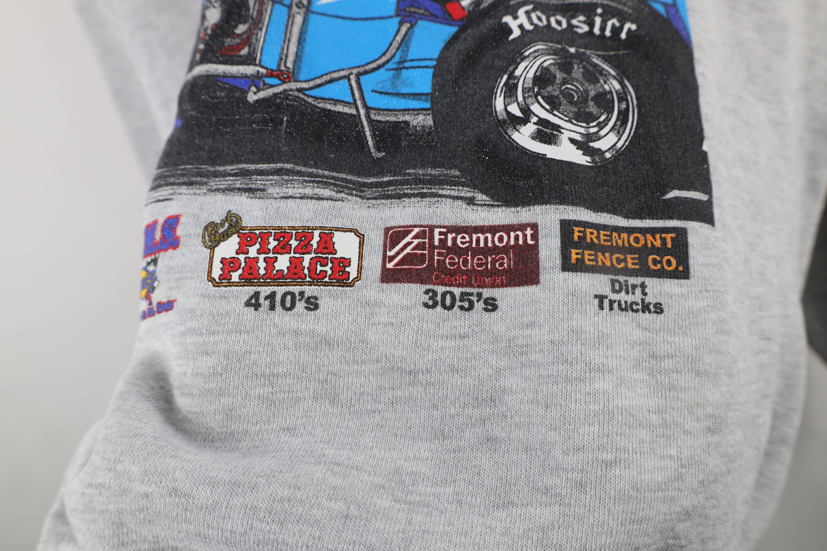 Vintage Vintage Y2K 2007 Fremont Speedway Car Racing Sweatshirt Gray Size US XL / EU 56 / 4 - 6 Thumbnail