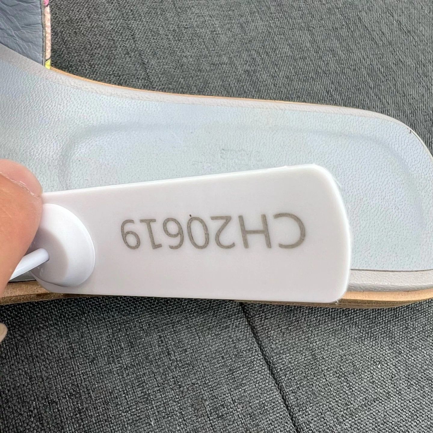 Hermes Hermès SS H Slipper Blue Pink 38 Tried On Box Size US 7.5 / IT 37.5 - 9 Thumbnail