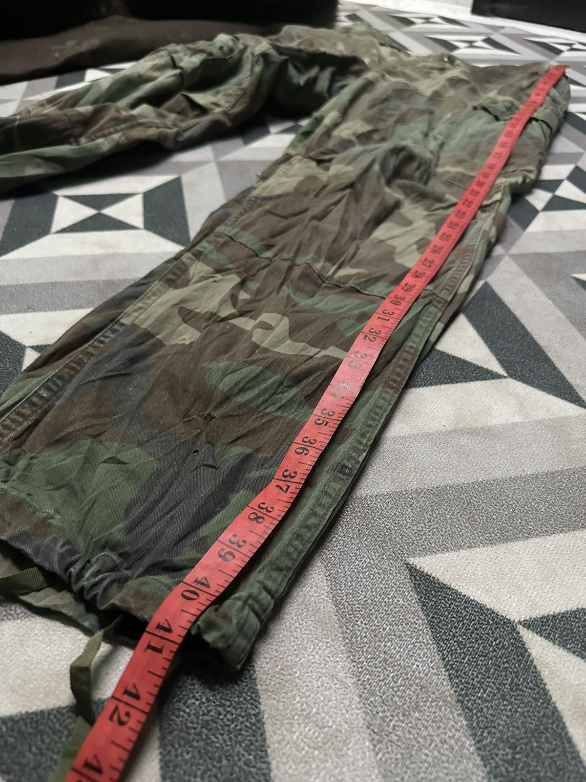 Vintage Vintage army camo cargo pants size 34 Size US 34 / EU 50 - 17 Thumbnail