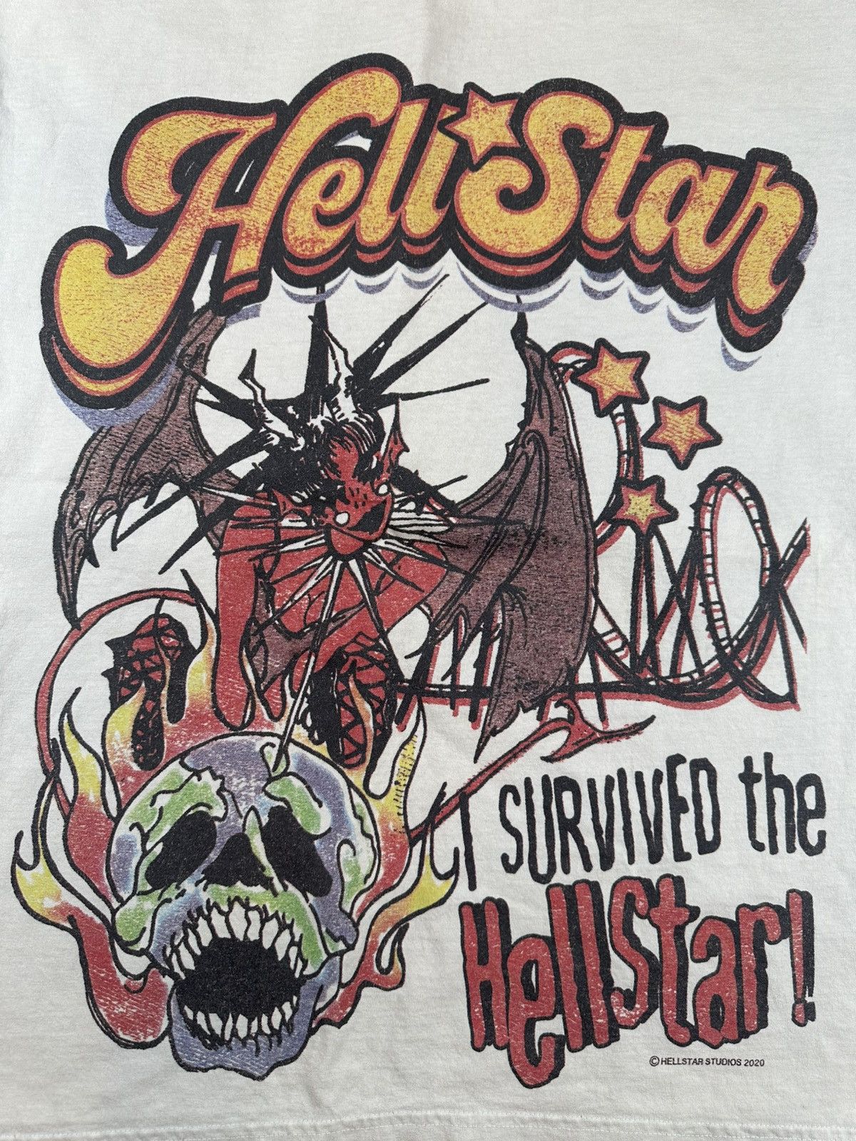 HELLSTAR Hellstar I Survived The Hellstar T-shirt Size US L / EU 52-54 / 3 - 2 Thumbnail