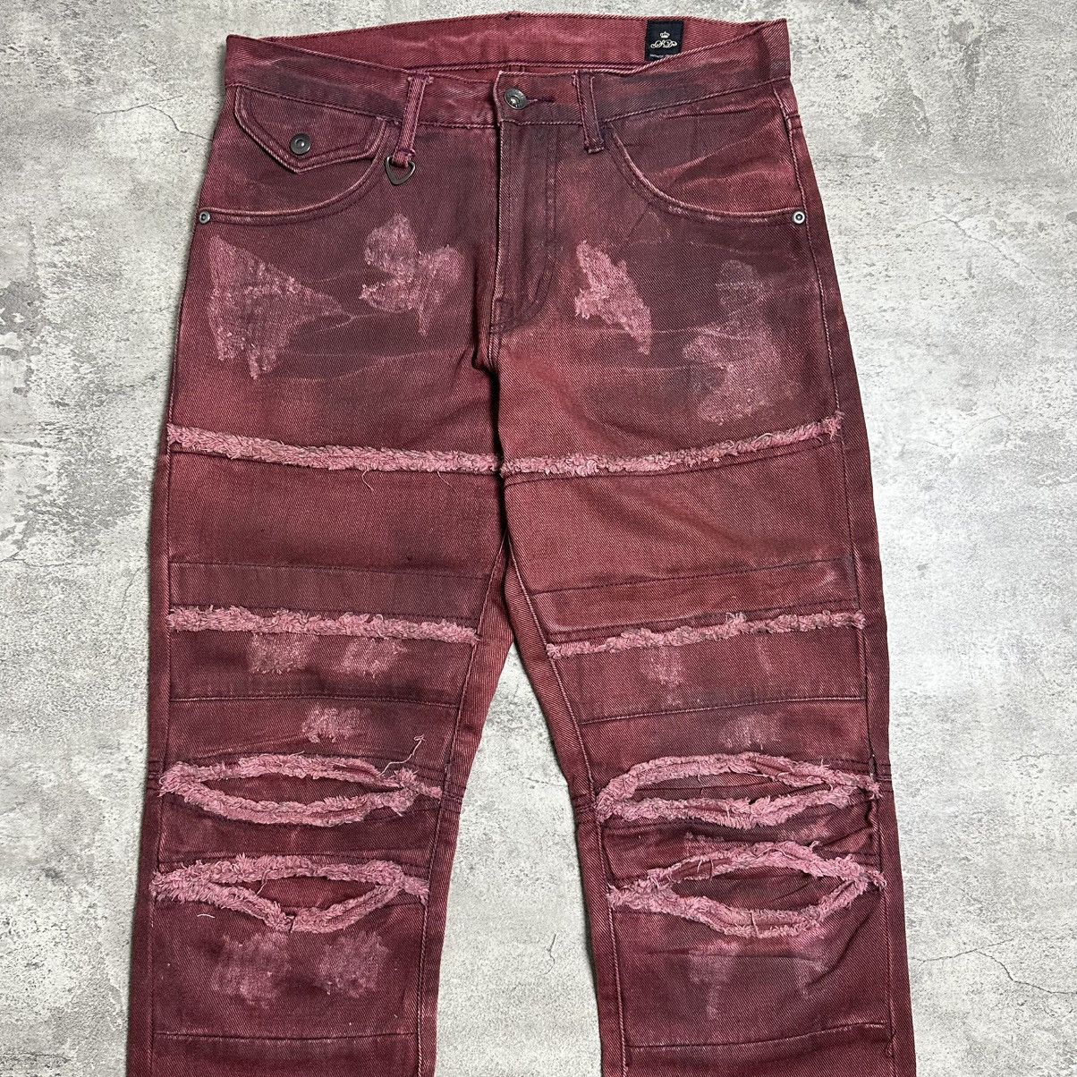 Japanese Brand Semantic Design Destressed Jeans Size US 30 / EU 46 - 8 Thumbnail