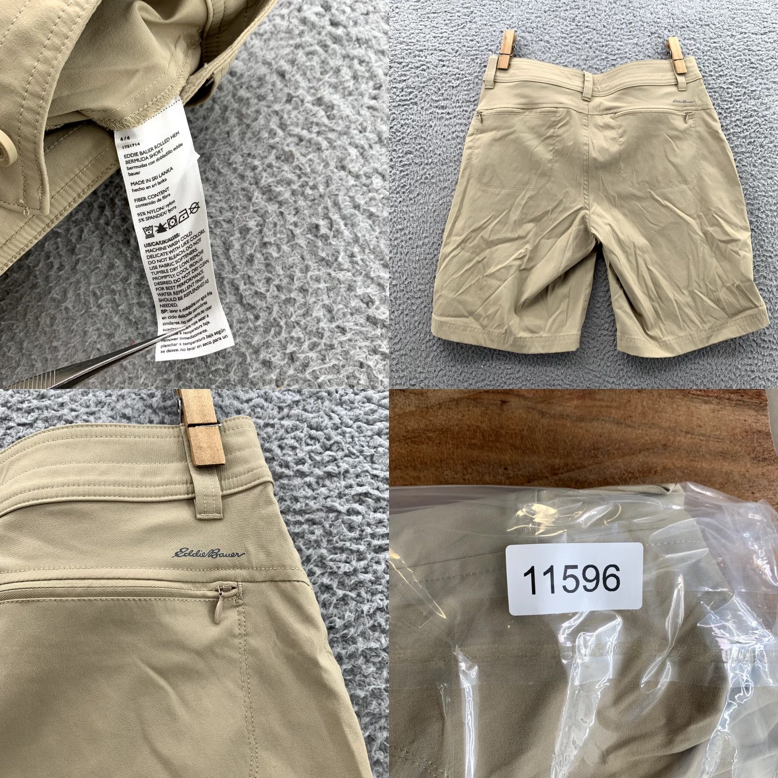 Eddie Bauer Eddie Bauer Hiking Shorts Womens 6 Woven Performance Outdoor Camp Preppy Work Shirt Size 28" / US 6 / IT 42 - 8 Thumbnail