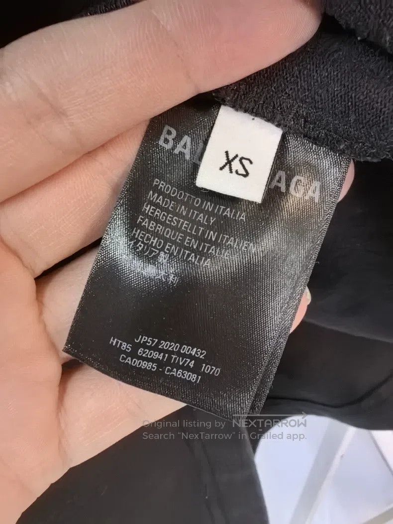 Other Balenciaga Crew Letter Print Round Neck Short Sleeve T-Shi Size US XS / EU 42 / 0 - 4 Thumbnail