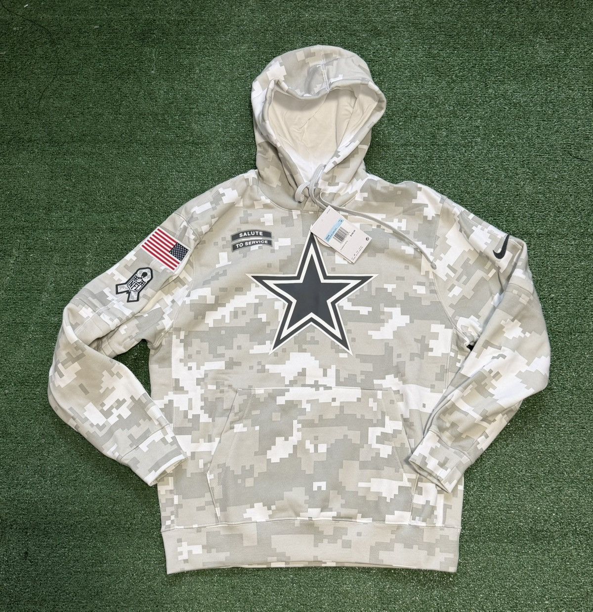 Nike Dallas Cowboys Arctic Camo 2024 Salute to Service Club Size US M / EU 48-50 / 2 - 1 Thumbnail