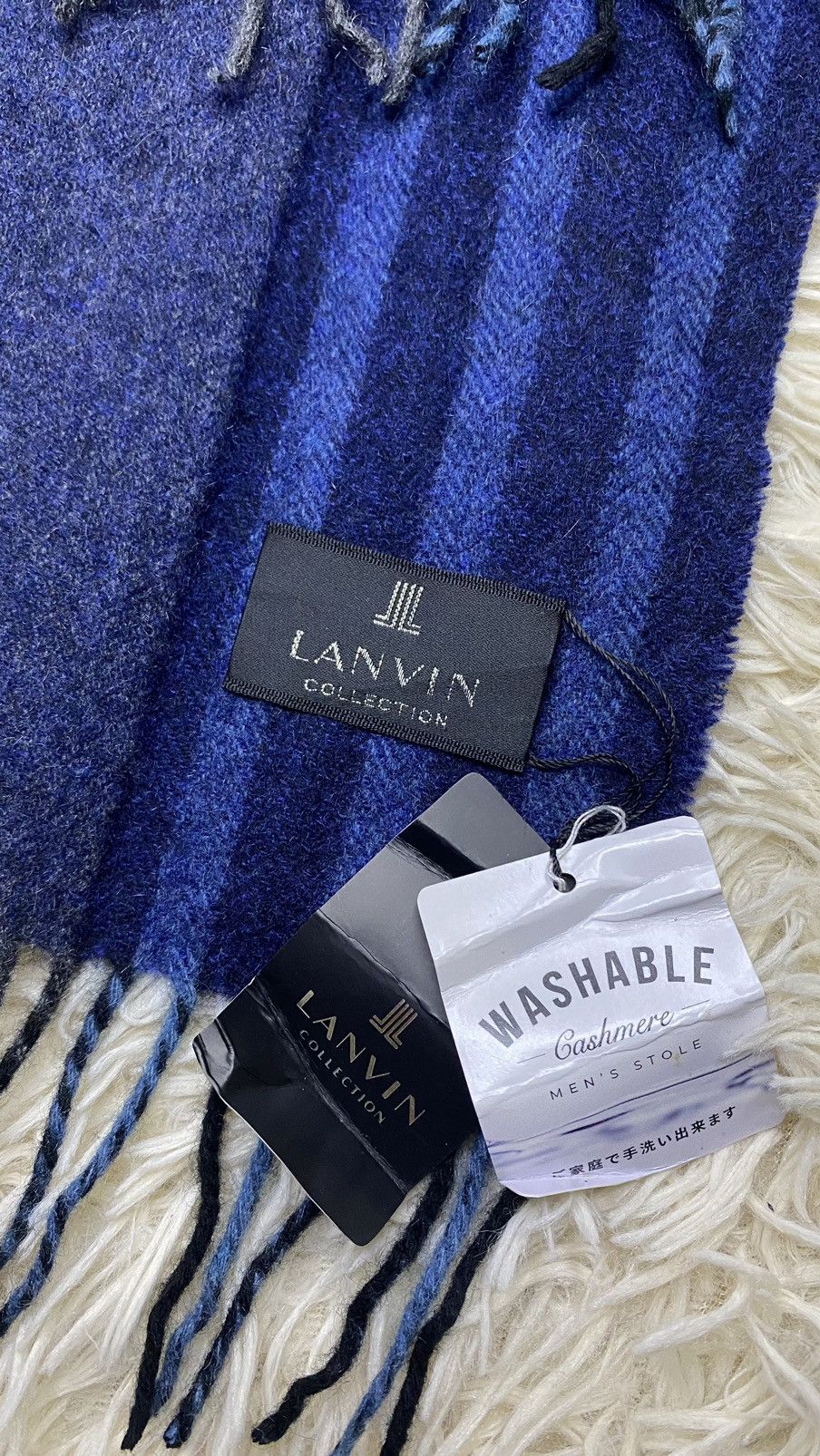 Lanvin × Vintage Lanvin Muffler / Neckwear / Scarf Size ONE SIZE - 4 Thumbnail