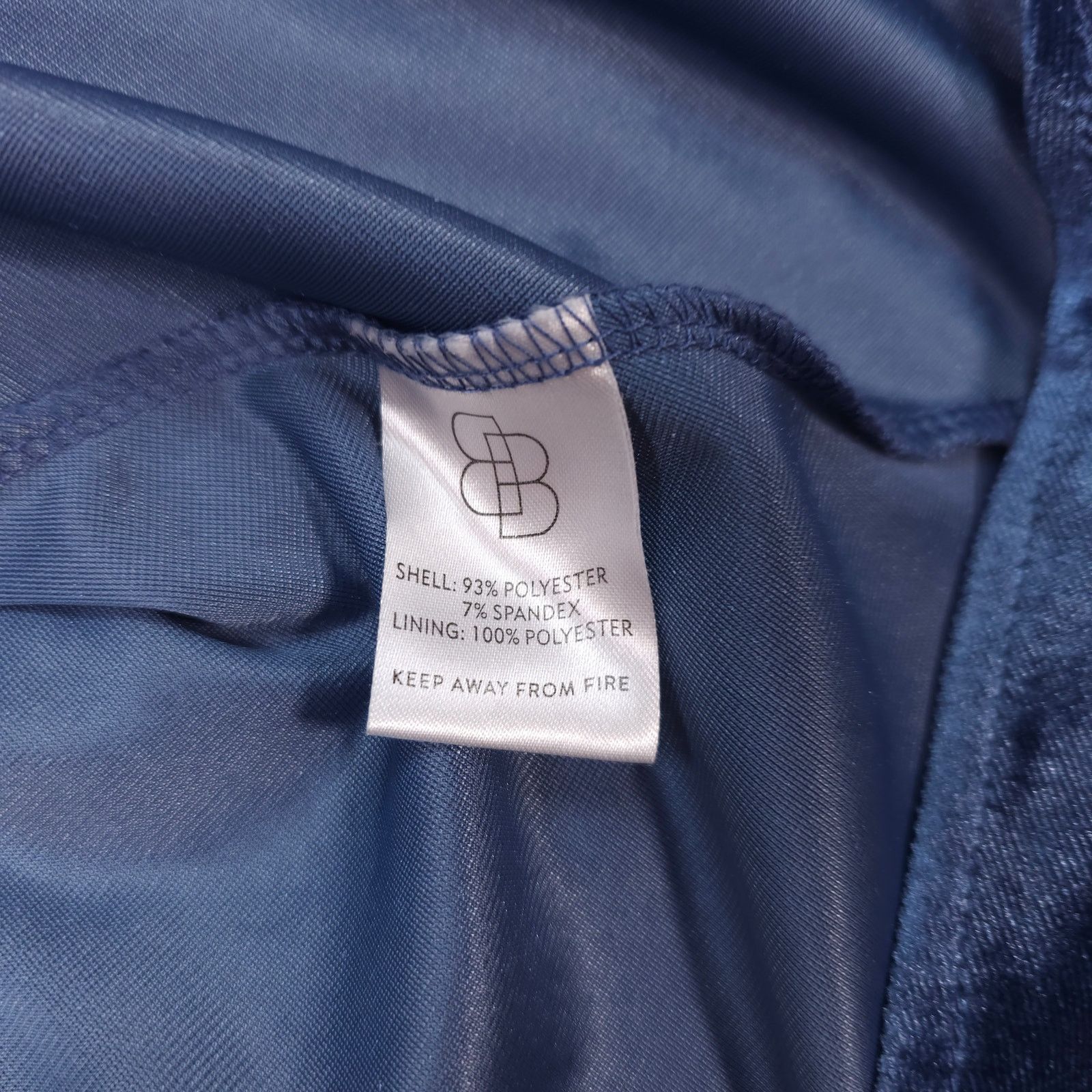 Other Baltic Born Allison Velvet Midi Dress Blue Sz Medium Size M / US 6-8 / IT 42-44 - 8 Thumbnail