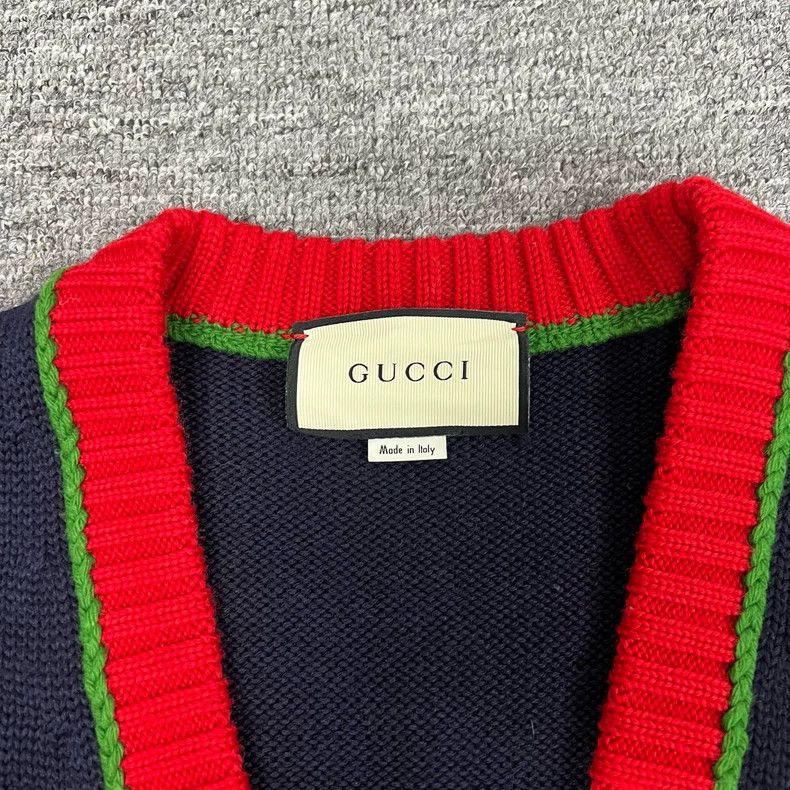 Gucci Gucci MLB co-branded knitted cardigan 2504-Nextarrow Size S / US 4 / IT 40 - 4 Thumbnail