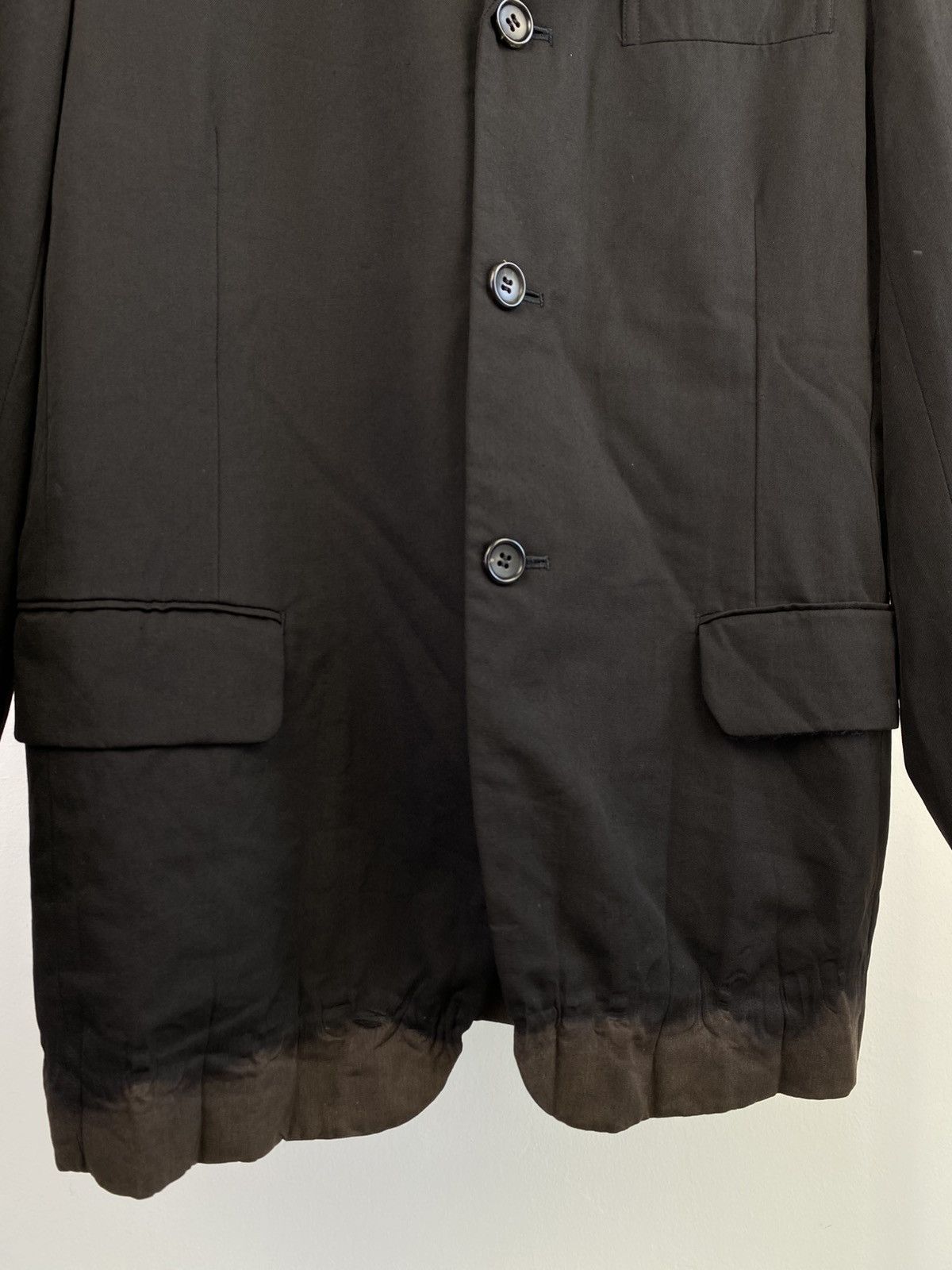 Comme des Garcons Vintage 90’s Comme des Garcons Bleached Blazer Jacket Size US M / EU 48-50 / 2 - 4 Thumbnail