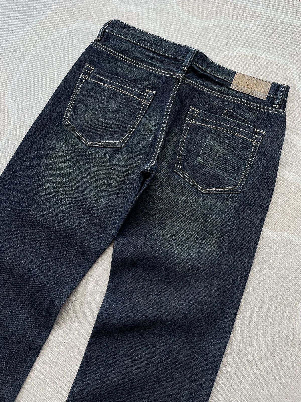 Designer × George George Straight Jeans (LG141) Size US 35 - 11 Thumbnail