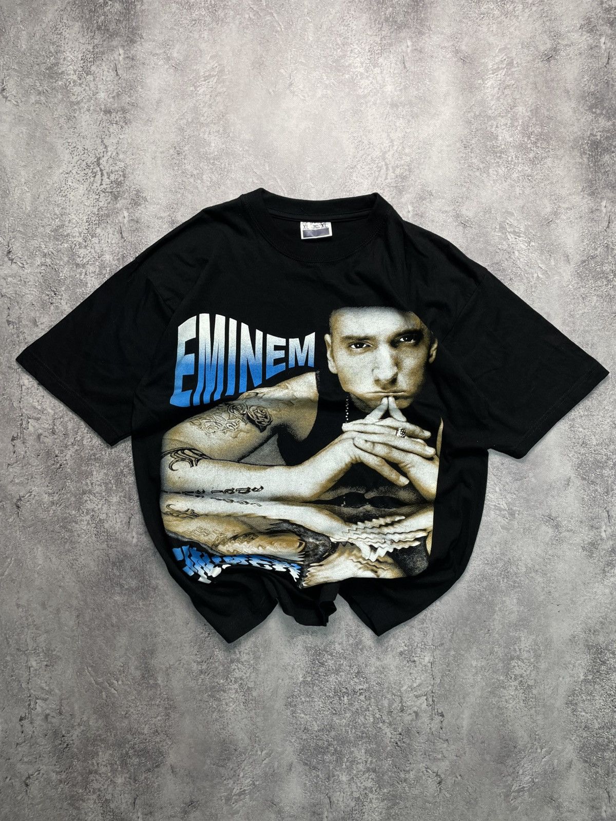 Rap Tees VINTAGE BOOTLEG EMINEM RAP TEE Y2K DISTRESSED PATINA Size US XL / EU 56 / 4 - 2 Thumbnail