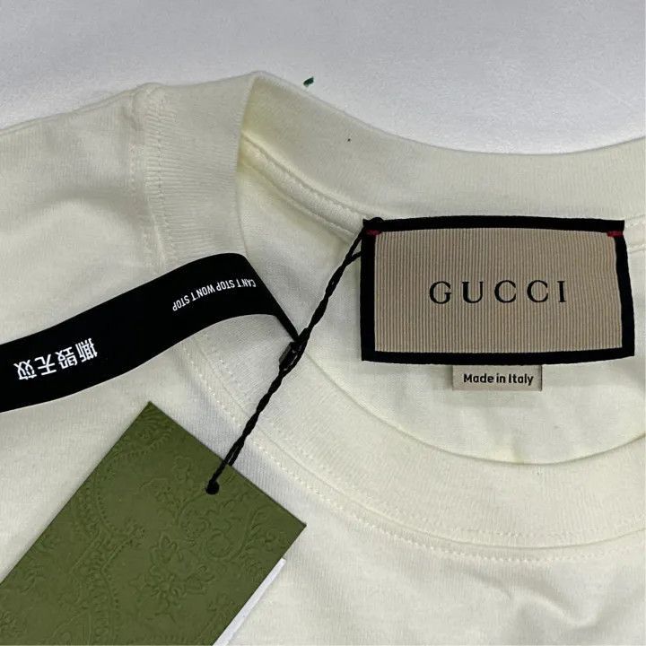 Gucci Gucci Gucci Lido Print Short Sleeve T-Shirt for Men -2506 Size US S / EU 44-46 / 1 - 5 Thumbnail