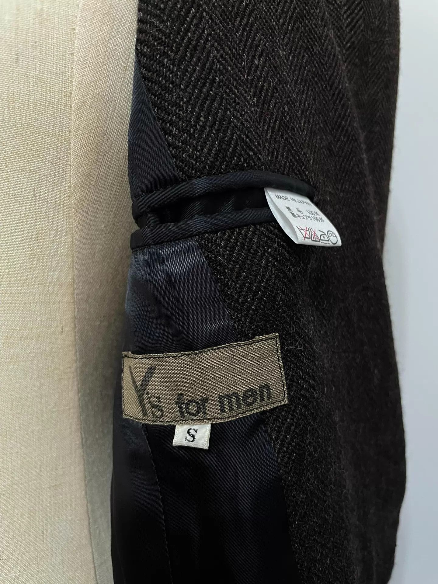 Yohji Yamamoto Yohji Yamamoto Y’s for men Vintage Double-Breasted Coat S Size US S / EU 44-46 / 1 - 7 Thumbnail