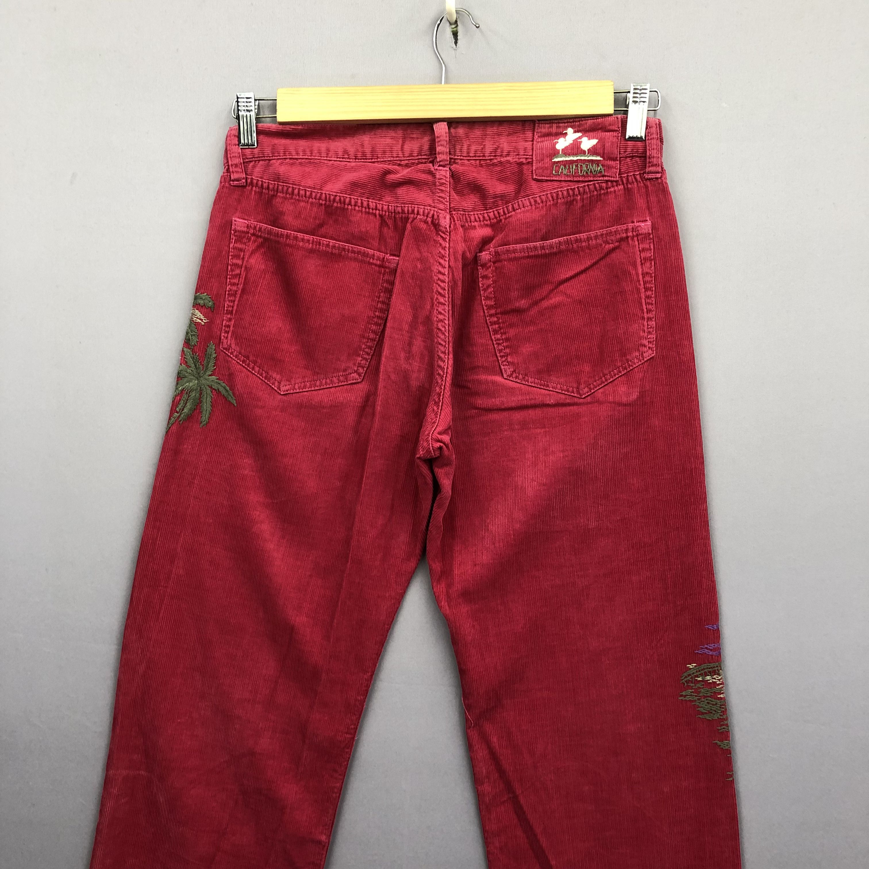Japanese Brand Y2k Keita Maruyama Japanese Corduroy Jeans Embroidery Denim Size US 30 / EU 46 - 4 Thumbnail