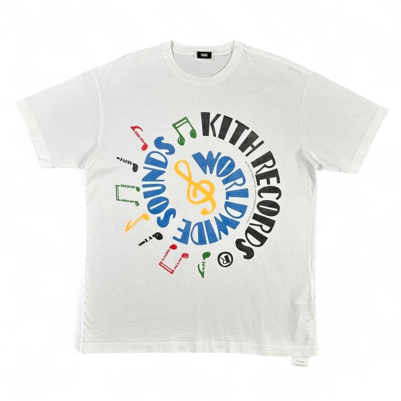 Kith Kith Records WorldWide Sound Graphic Tee Size US M / EU 48-50 / 2 - 1 Thumbnail