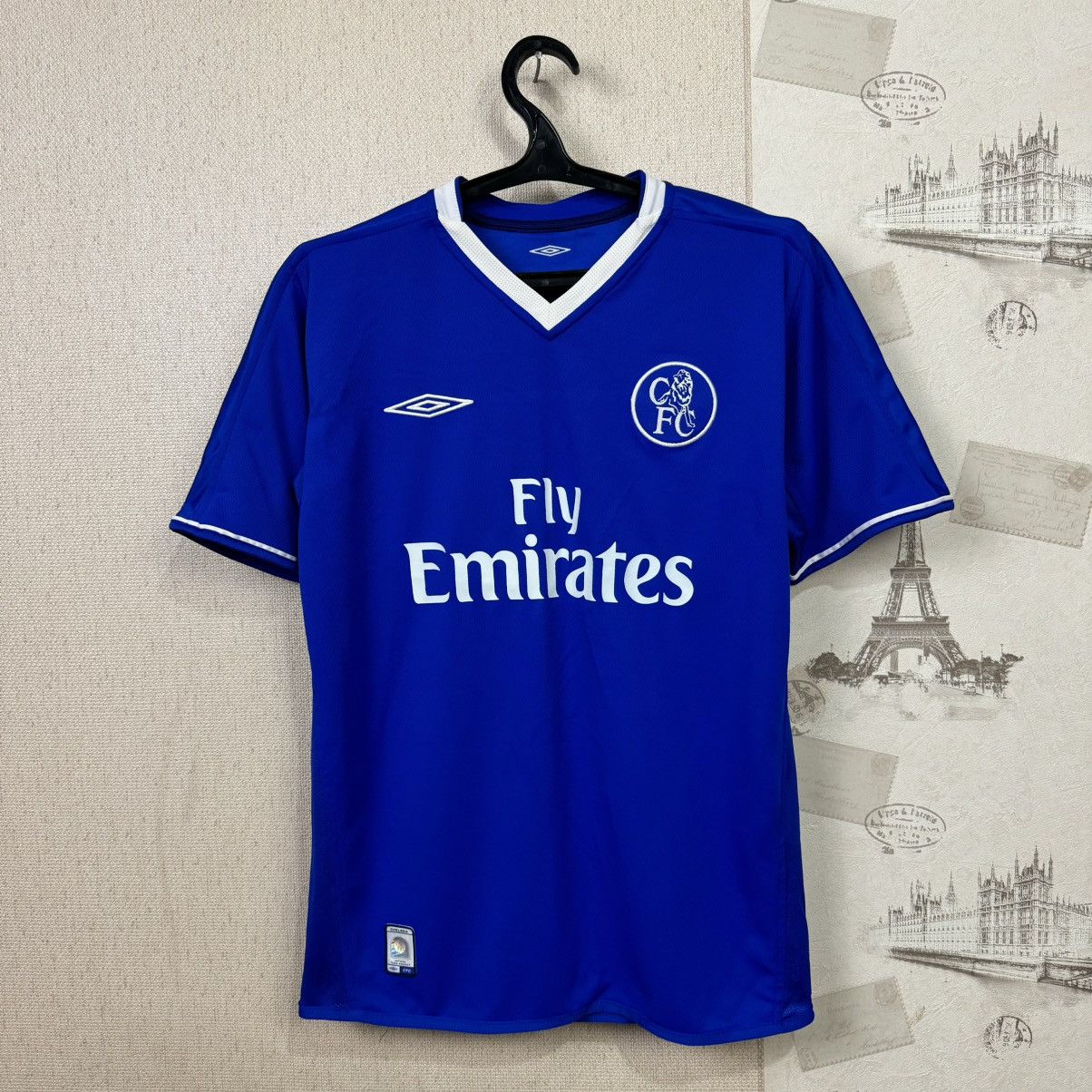 Chelsea Soccer × Umbro × Vintage Umbro Chelsea 2003/2004 Jersey Kit Home Hargreaves #23 S Size US S / EU 44-46 / 1 - 3 Thumbnail