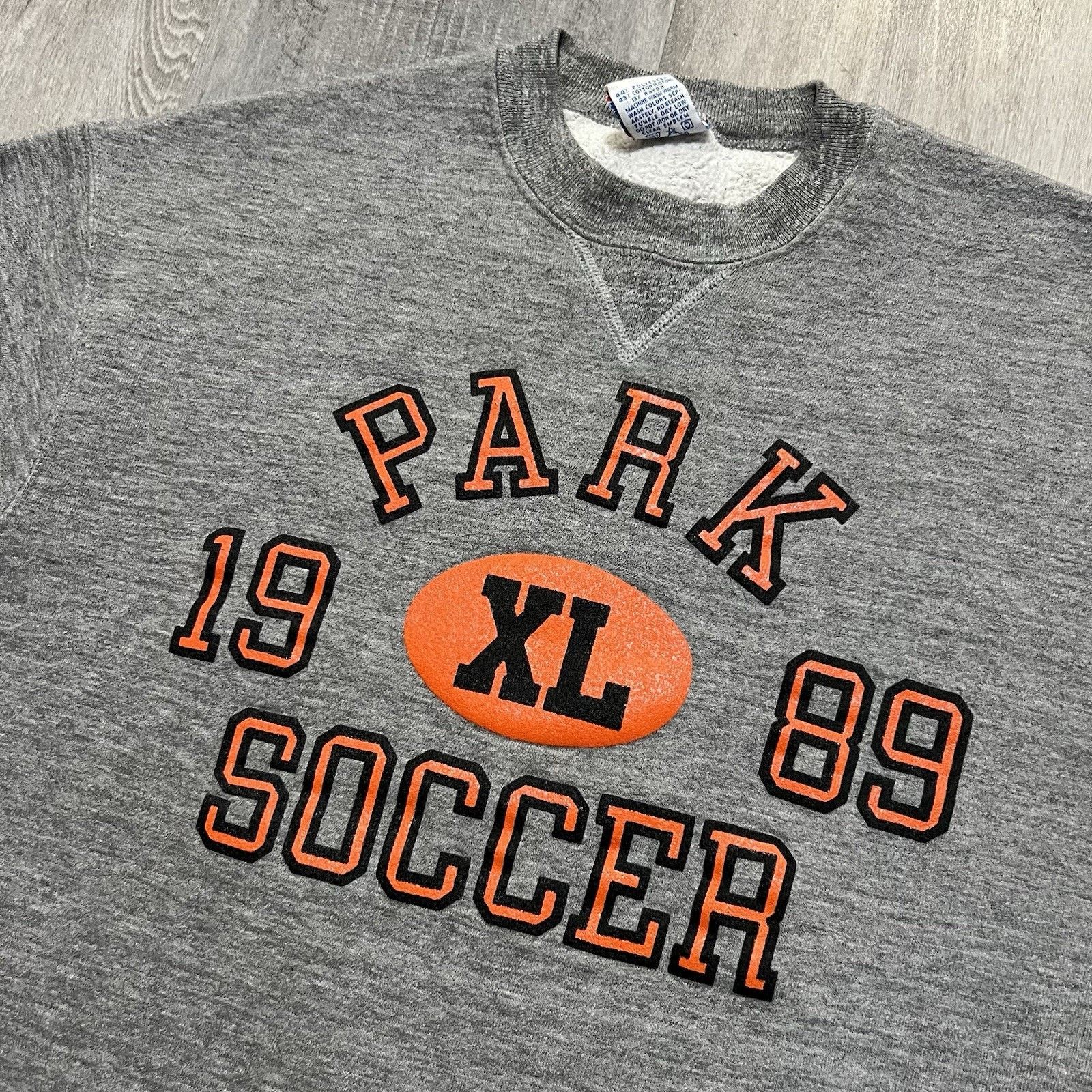 Russell Athletic VTG Russell Athletic Park Soccer 1989 Crewneck Sweatshirt M Size US M / EU 48-50 / 2 - 3 Thumbnail