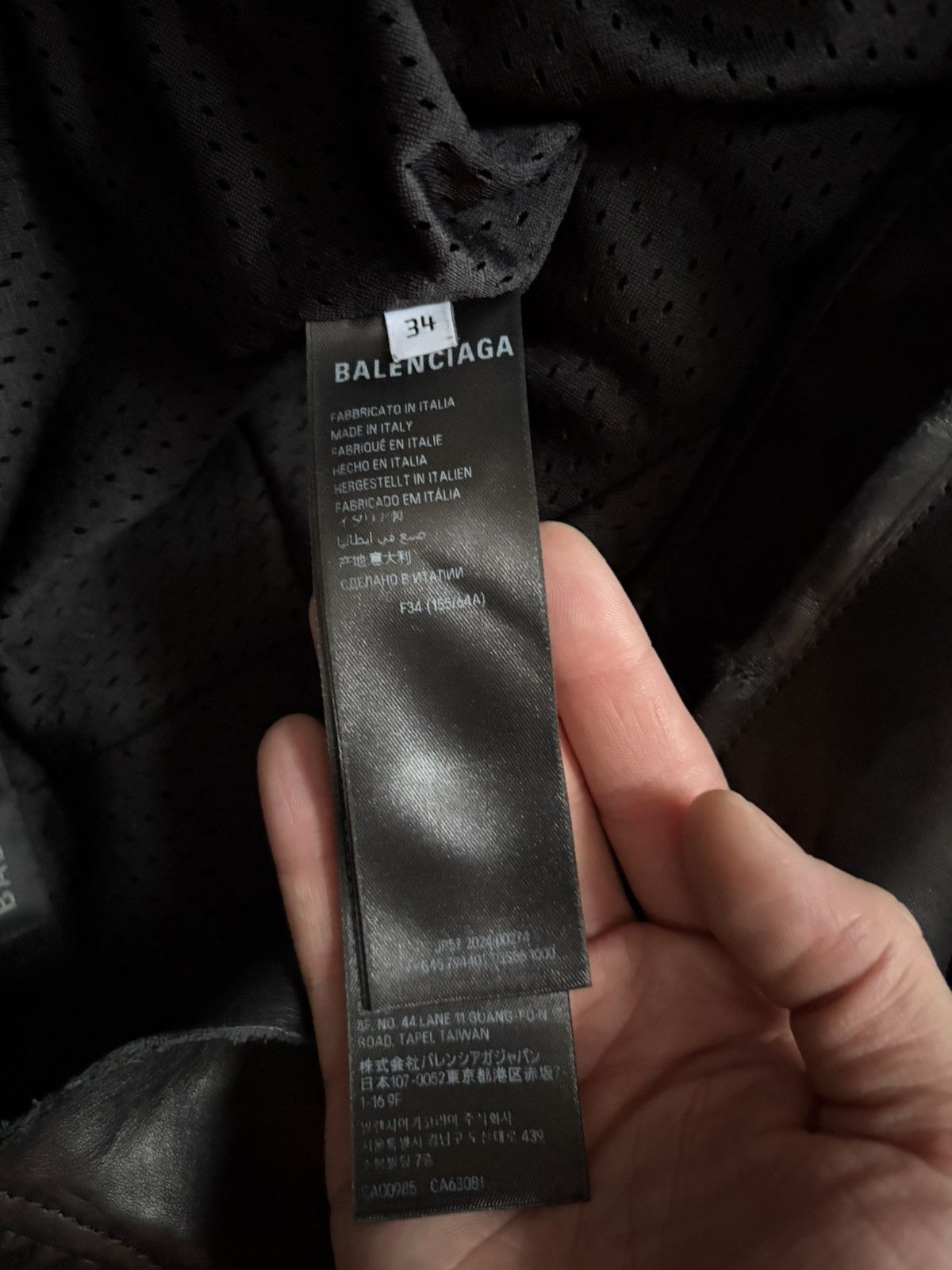 Balenciaga Balenciaga low waist leather biker pants Size US 28 / EU 44 - 8 Thumbnail