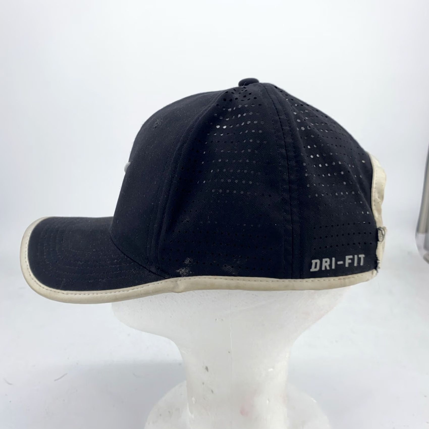Nike Nike Hat Cap Strap Back Dri-FIT Classic99 Perforated Athletic Mens One Size Black Size ONE SIZE - 4 Thumbnail