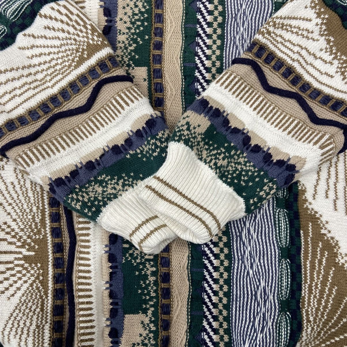 Vintage Vintage Cotton Traders Coogi Style 3D Knit Sweater Size US XL / EU 56 / 4 - 4 Thumbnail