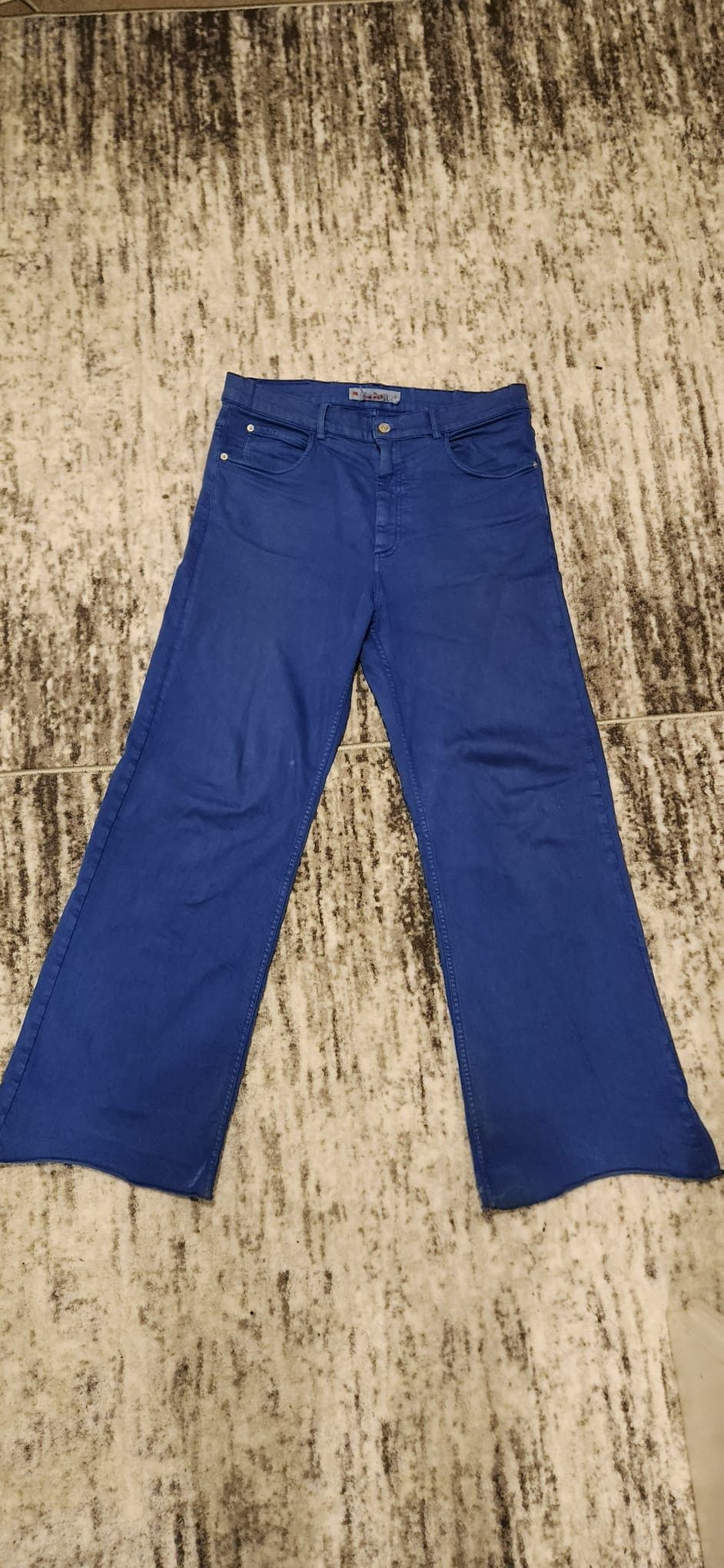 Marni Marni Blue Flared Pants Size US 33 - 3 Thumbnail
