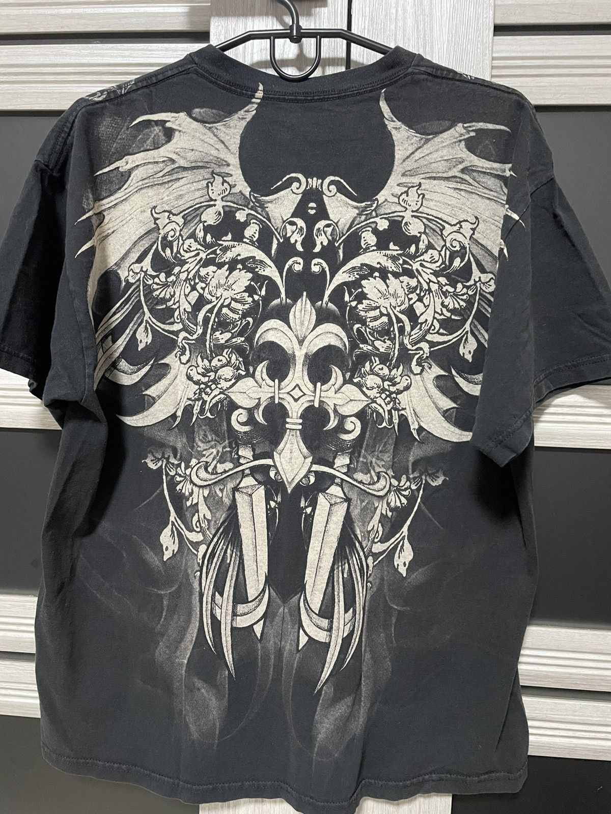 Chemistry × Vintage Vintage Chemistry AOP Y2K Affliction Crazy T Shirt All Over Size US L / EU 52-54 / 3 - 2 Thumbnail