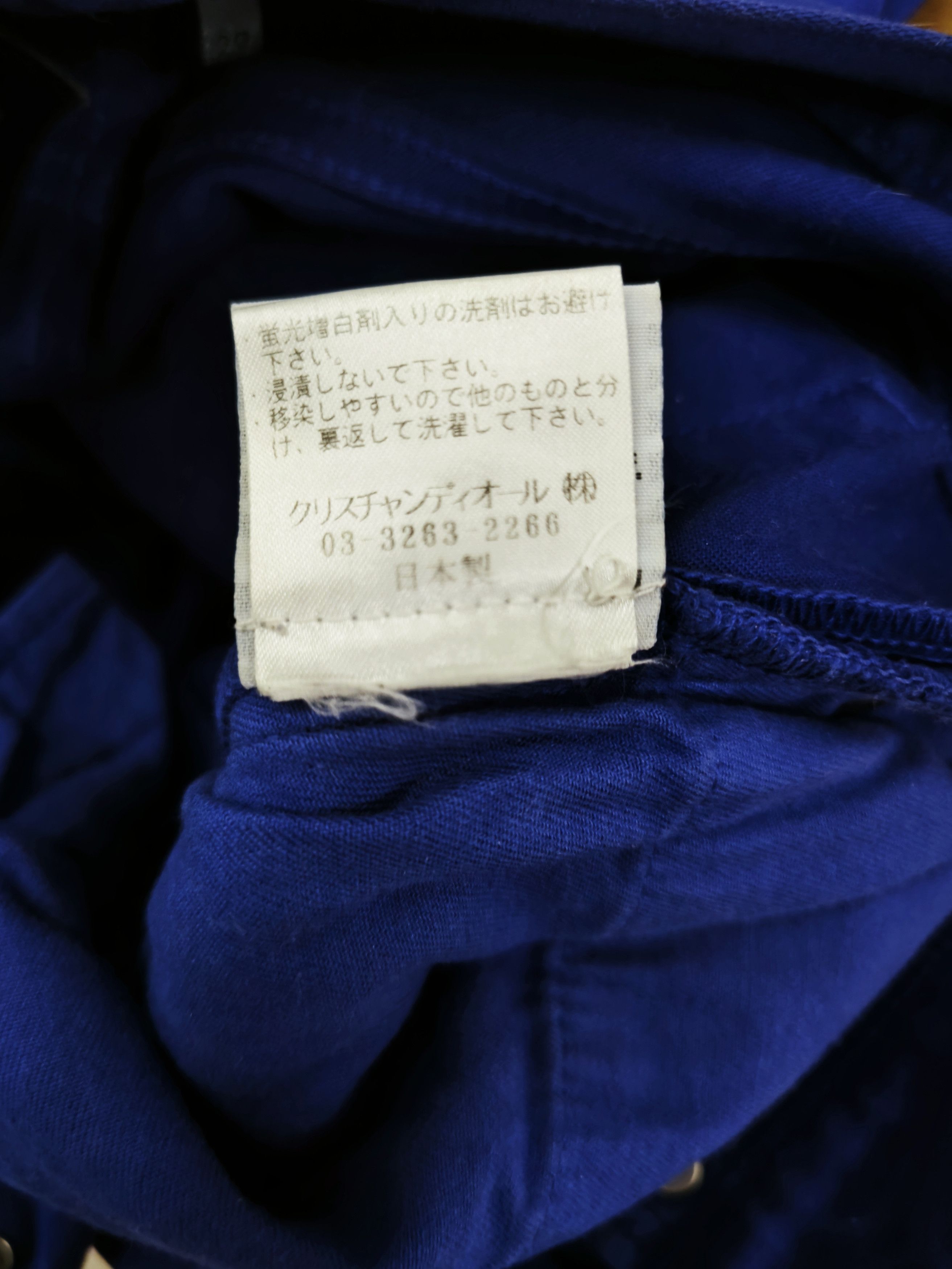 Dior Dior Homme blue pants Size US 29 - 6 Thumbnail