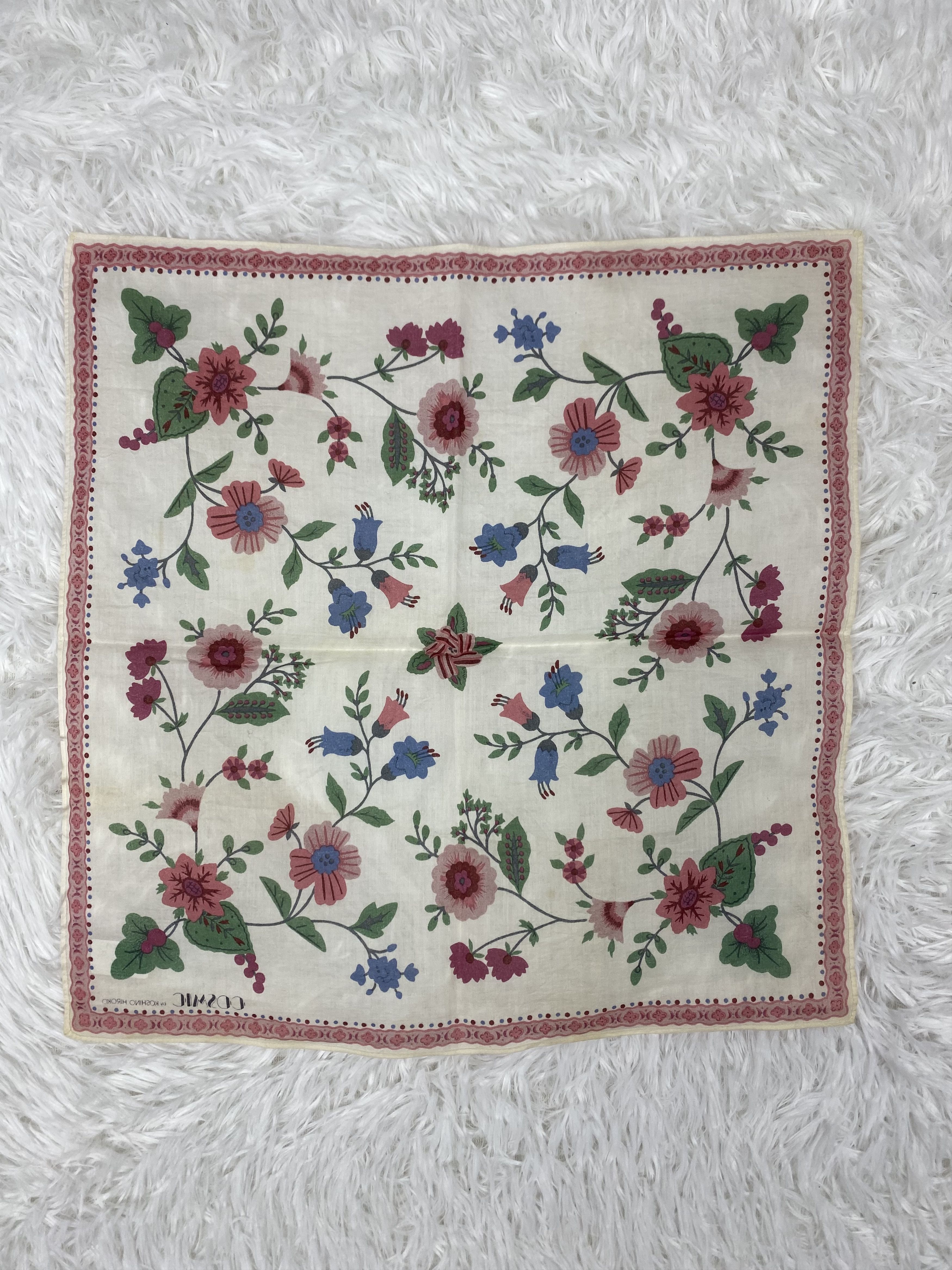 Hiroko Koshino Homme × Vintage Vintage Koshino Hiroko Handkerchief Neckerchief PH0809 Size ONE SIZE - 4 Thumbnail