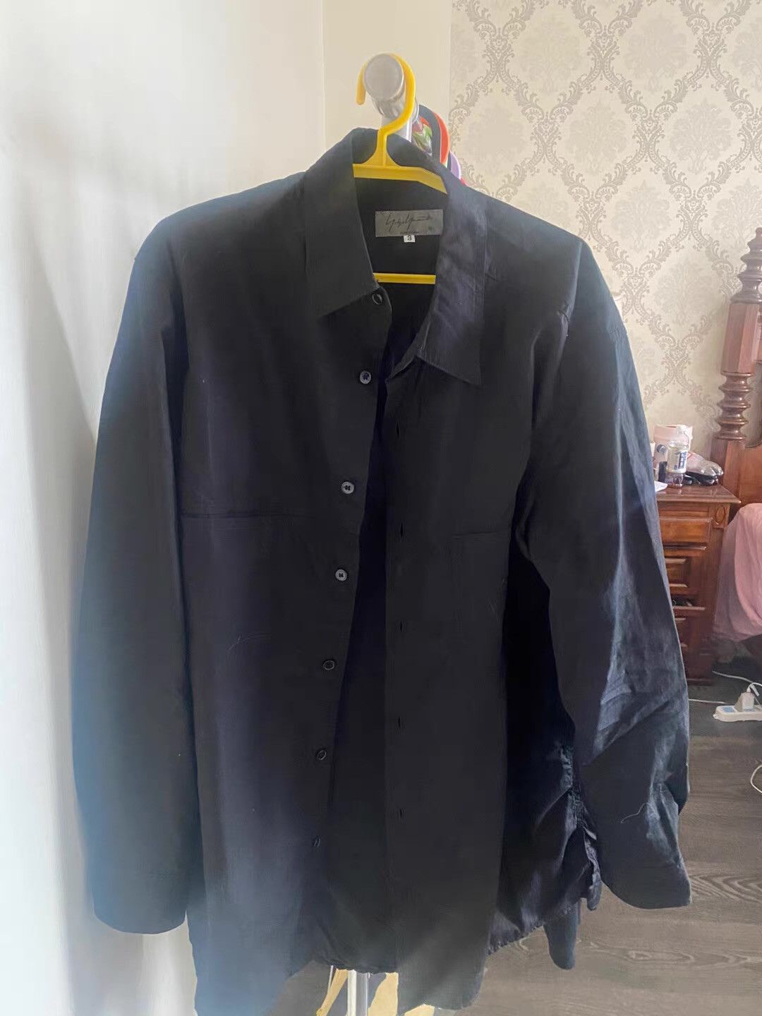 Yohji Yamamoto Yohji Yamamoto 19AW Cotton Shirt Ｑ26 Size US M / EU 48-50 / 2 - 2 Thumbnail