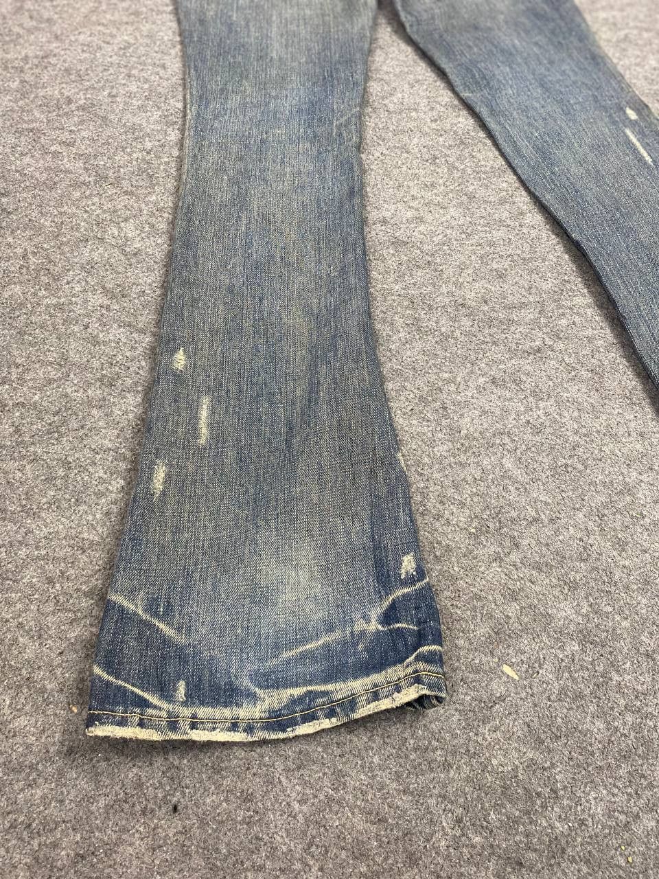 MOUSSY moussy jeans bootcut flare distressed denim nice design Size 30" / US 8 / IT 44 - 7 Thumbnail