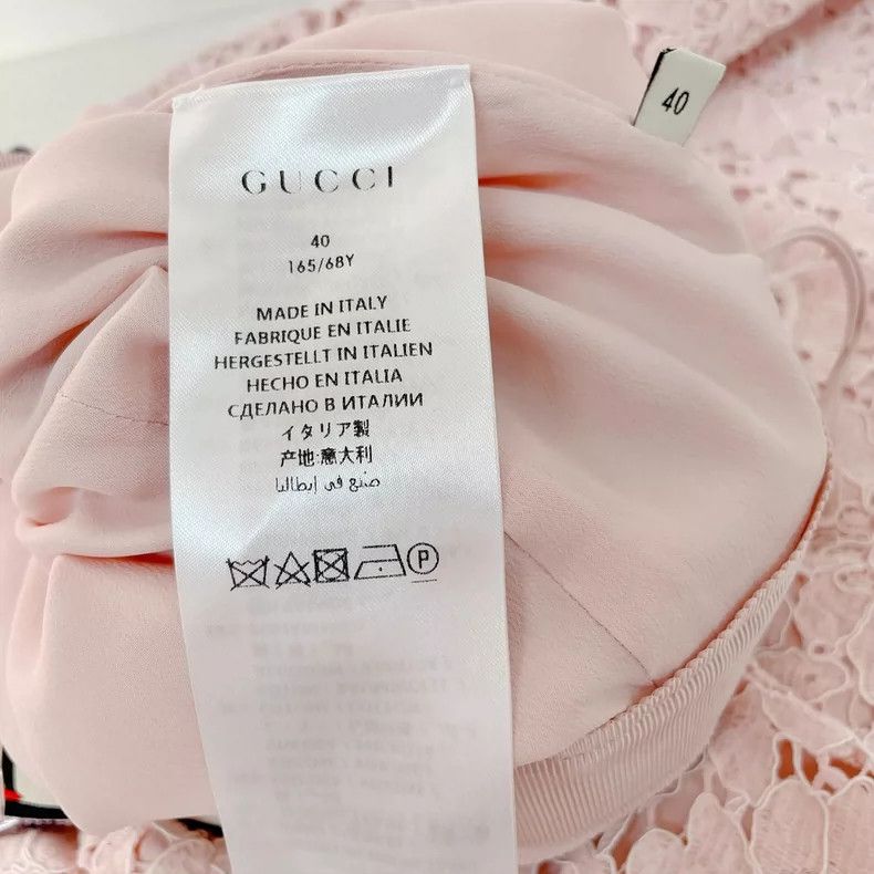 Gucci Gucci Pink lace skirt Size 26" / US 2 / IT 38 - 6 Thumbnail