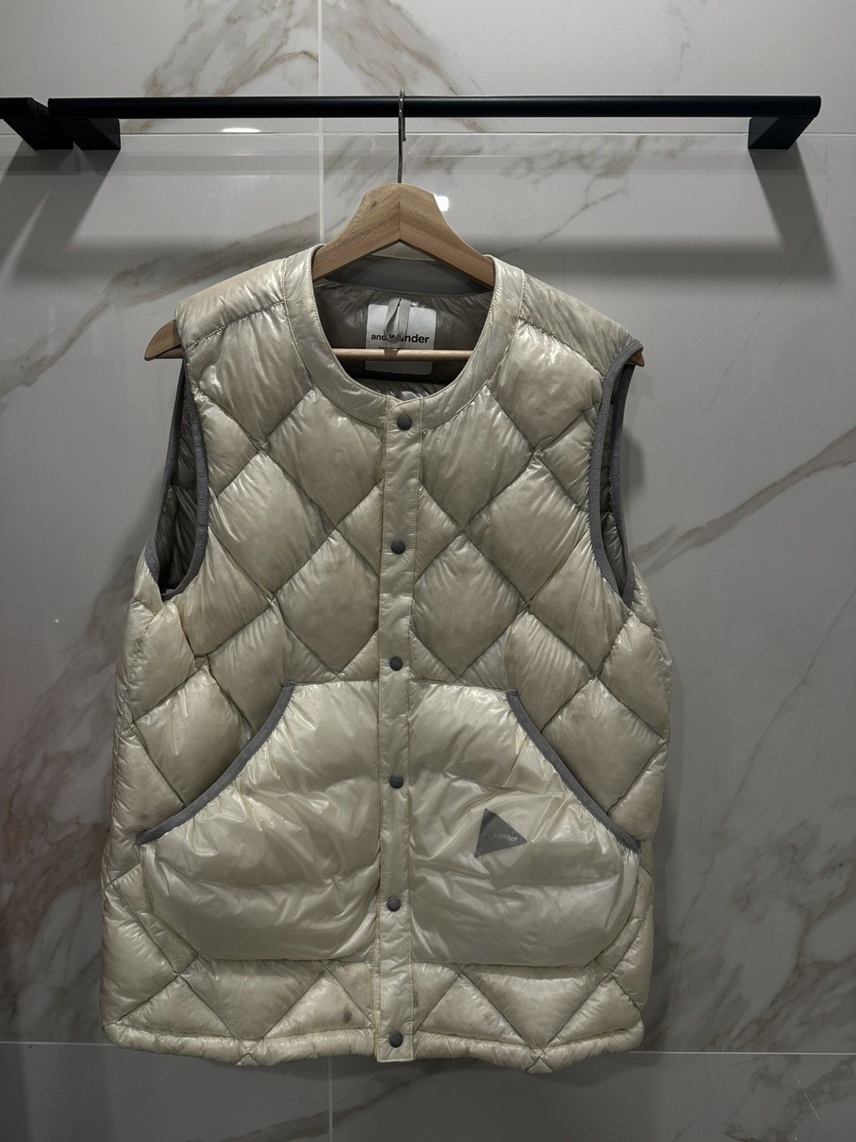 And Wander And Wander Pertex Down Puffer Vest Size US L / EU 52-54 / 3 - 1 Thumbnail