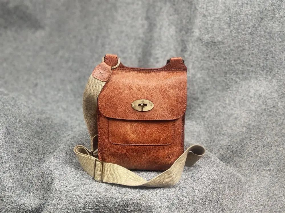 Mulberry Antony Messenger Bag Leather Unisex Shoulder Bag