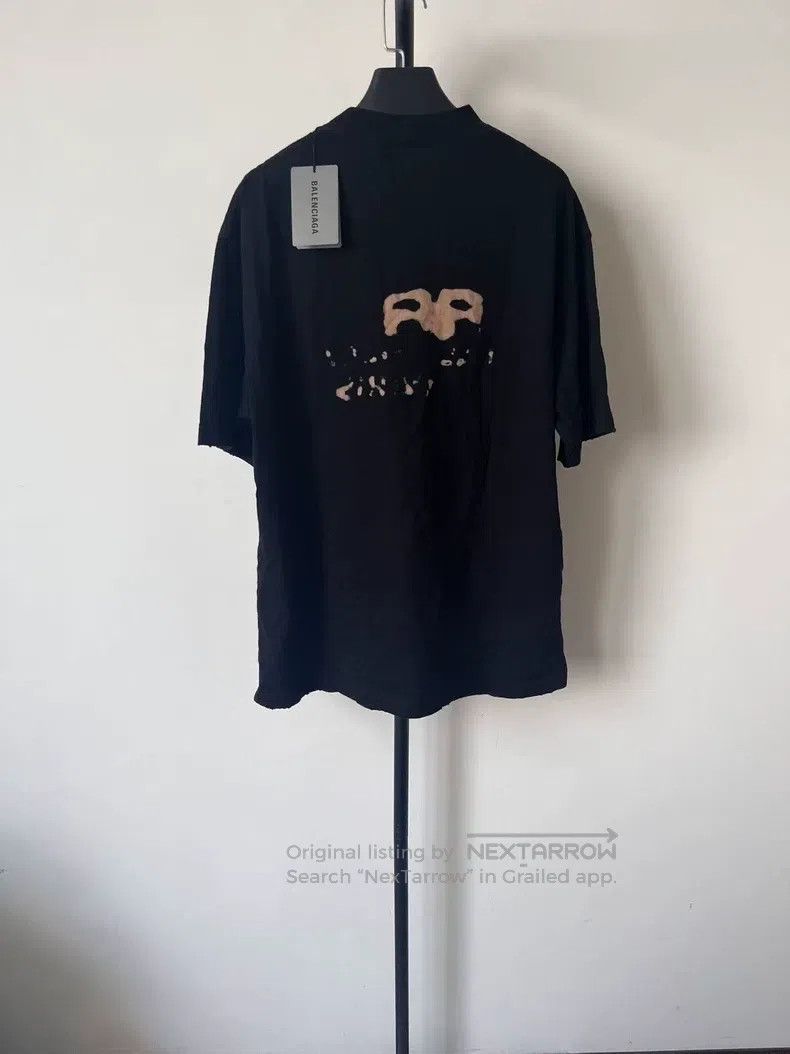 Balenciaga Balenciaga Letter Printed Round Neck Short Sleeve T-Shirt Size US S / EU 44-46 / 1 - 2 Thumbnail
