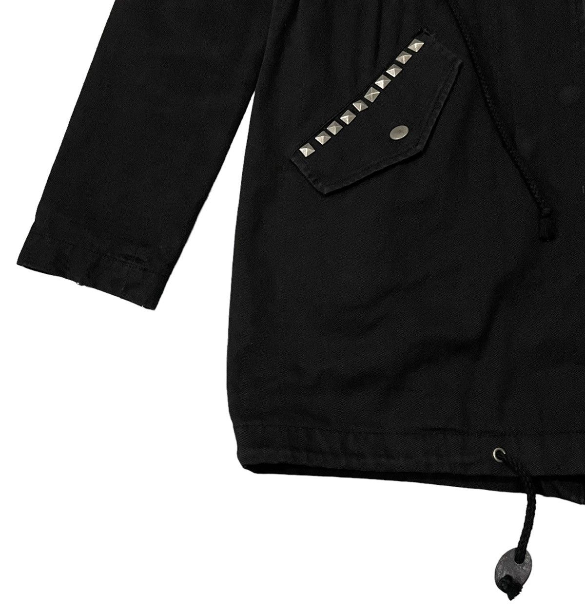 Le Grande Bleu (L.G.B.) Vintage Glad News Seditionaries Punk Skull Fishtail Parka Size US XS / EU 42 / 0 - 5 Thumbnail