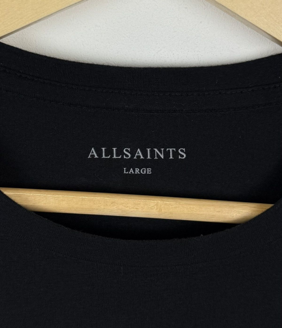 Allsaints Allsaints Race Tonic Crew Neck Slim T-Shirt Top Short Sleeve Size US L / EU 52-54 / 3 - 9 Thumbnail